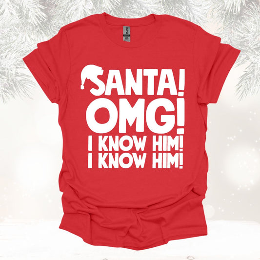 Santa! OMG! I Know Him! I Know Him!